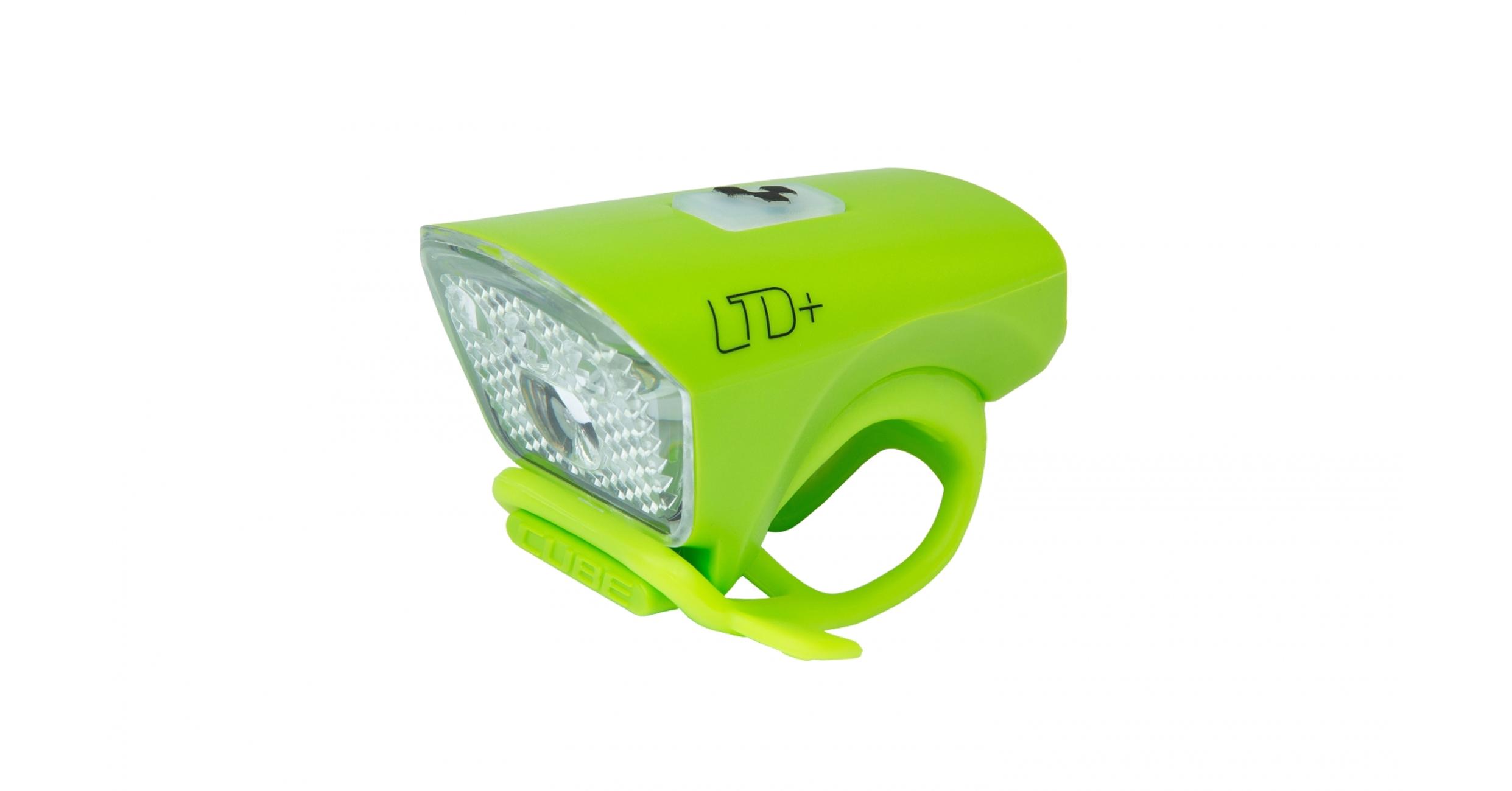 Cube LTD+ zöld első villogó | M&M Bike kerékpárbolt LÁMPA CUBE ELSÕ + HÁTSÓ LTD FEKETEFEKETE Világítás