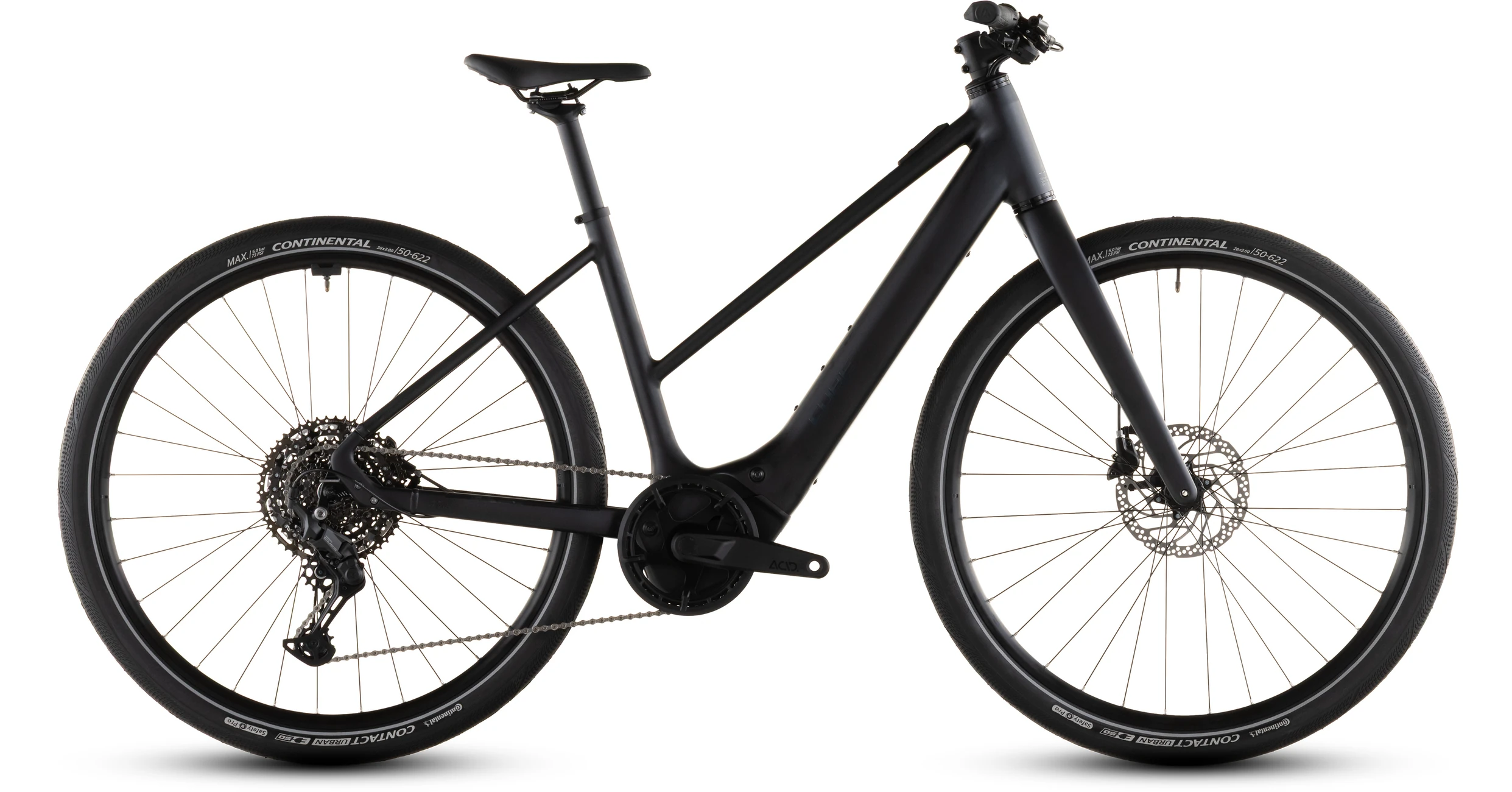 Cube Editor Hybrid Pro 400X coal´n´prism - 17,6 kg-os Városi E-bike