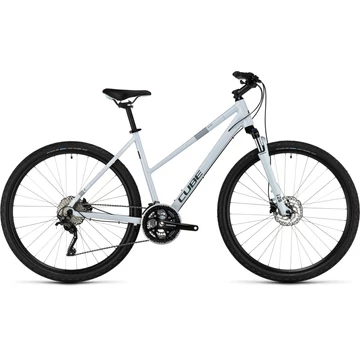 Cube Nature Pro Frostwhite'n'Grey 28 kerékpár Trapeze 46 cm "XS"