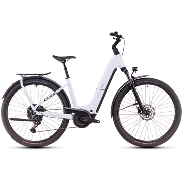 Cube Kathmandu Hybrid ONE polarwhite´n´black