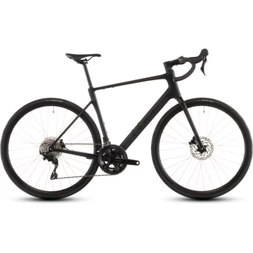 Kerékpár Cube Attain C:62 Race blackline 53 cm