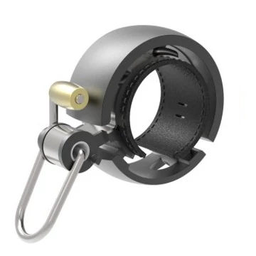 Knog Oi LUX fekete kerékpáros csengő 22,2