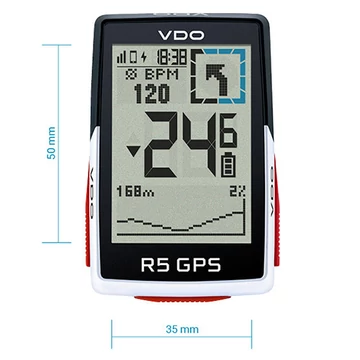 Sebességmérő VDO R5 GPS