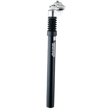 Acor ASP-2305 rugós nyeregcső [fekete, 25.4 mm]