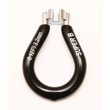 Küllőkulcs spyr nipple key blk