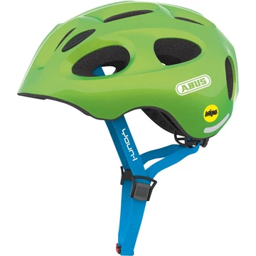 ABUS kerékpáros gyerek sisak Youn-I MIPS, In-Mold, sparkling green, M (52-57 cm)