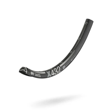 Abroncs DT Swiss X 432 27.5" 32h fekete 25mm