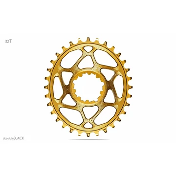 Lánckerék MTB OVAL SRAM Direct Mount  BOOST 148 arany (3mm offset) 34T