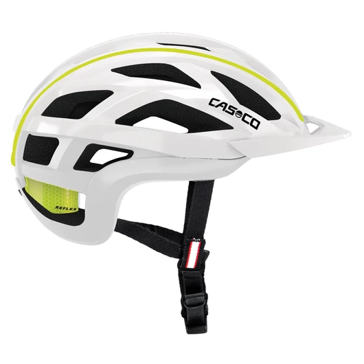 Fejvédő Casco Cuda2  White-Neon-Shiny S 52-56