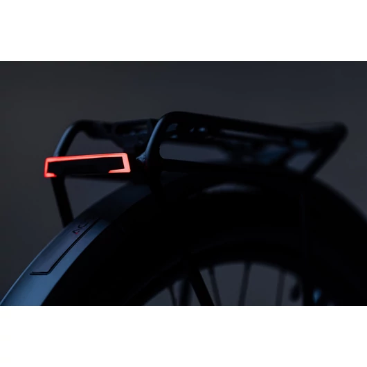 Lámpa hátsó Acid E-bike Csomagtartóra PRO-E fekete