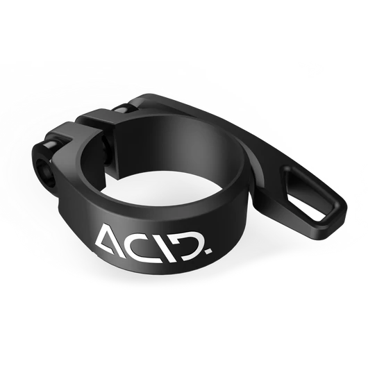 Nyeregcső bilincs Acid w/ integrated tool black 36,0 mm