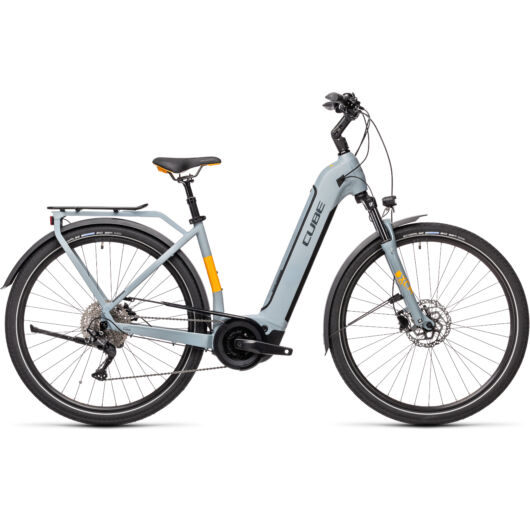 Cube TOURING Hybrid PRO 625 grey´n´orange easy entry 2021 kerékpár