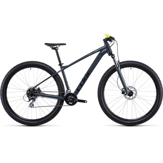 Cube Aim Pro Grey'n'flashyellow 27,5; 2022 kerékpár S