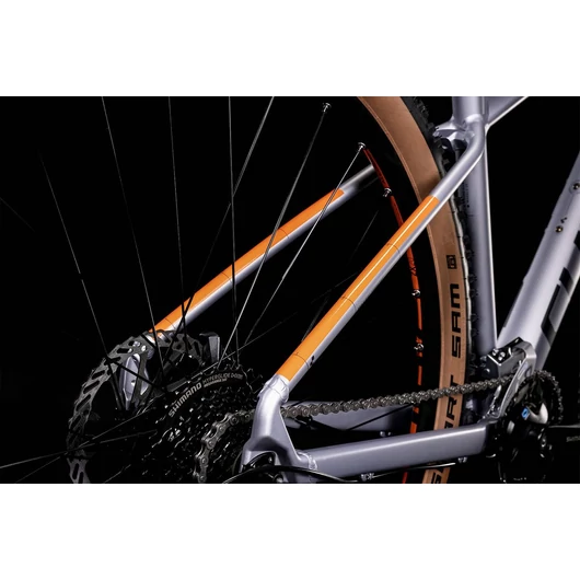 Cube Aim Race Silver'n'orange; 29; 2022 kerékpár