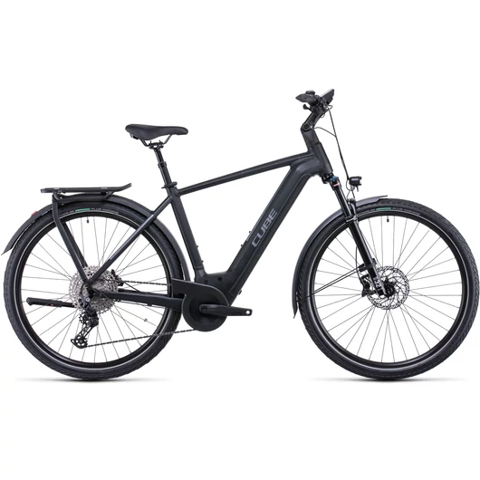 Cube Kathmandu Hybrid EXC 750 Black'n'silver; 2022 kerékpár
