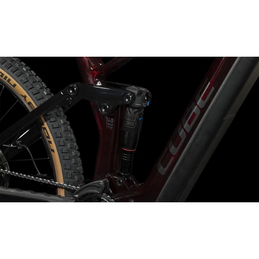 Cube Stereo Hybrid 140 HPC Race 625 Liquidred'n'Black 2023 kerékpár 