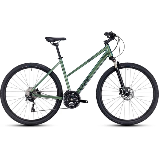 Cube Nature EXC verde´n´blac