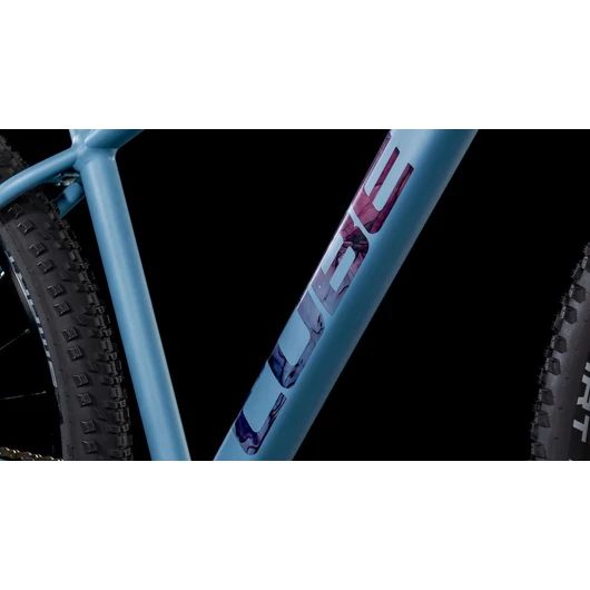 Cube Attention SLX pidgeonblue´n´rubyred