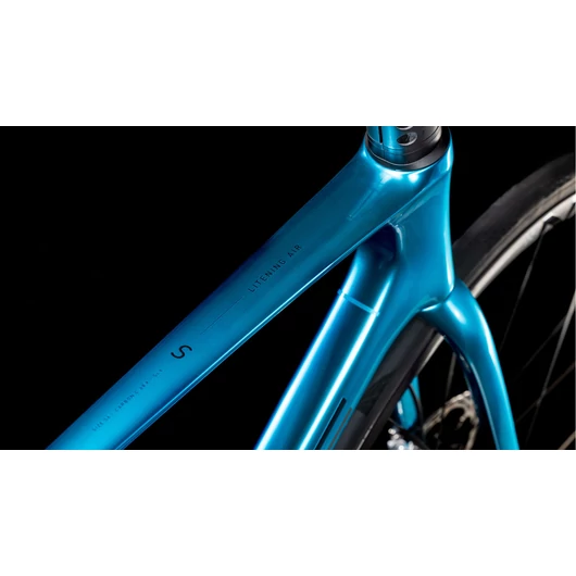 Cube Litening AIR C:68X SLX chromeblue´n´carbon