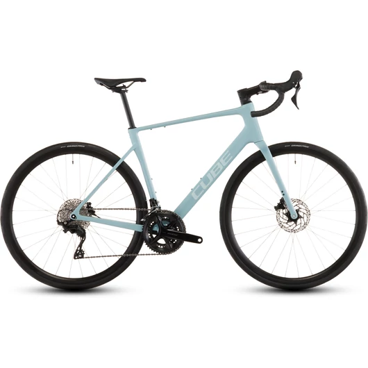Kerékpár Cube Attain C:62 Race skylightblue´n´cyan