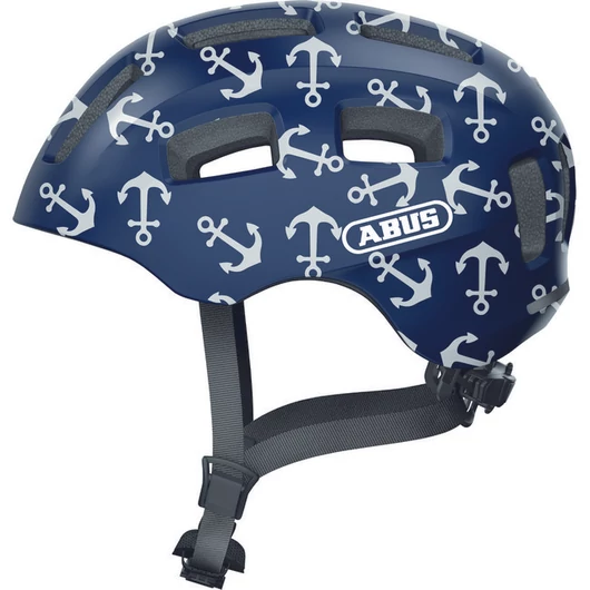 ABUS kerékpáros gyerek sisak Youn-I 2.0, In-Mold, blue anchor, S (48-54 cm)
