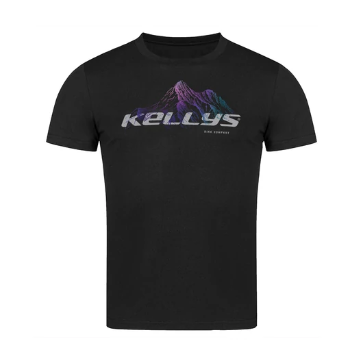 Póló KELLYS PEAK krátký rukáv Black - XL