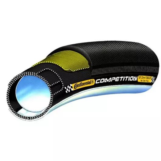Continental tömlős gumiabroncs kerékpárhoz 28x22mm Competition fekete/fekete, Skin