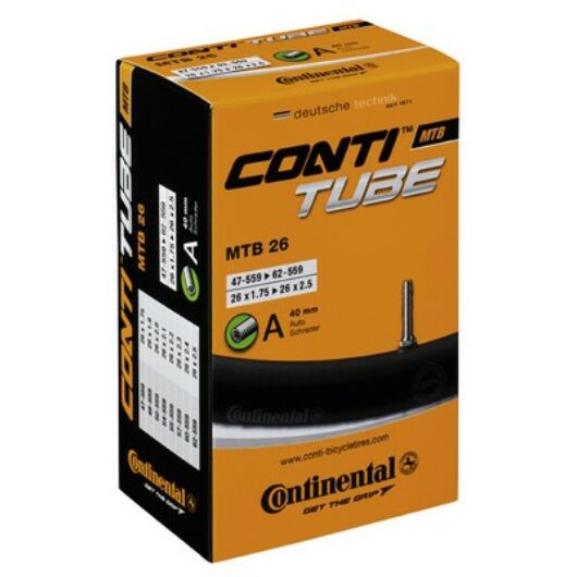 Continental belső tömlő kerékpárhoz 57/70-559 MTB 26 Downhill 1,5 mm A40 dobozos
