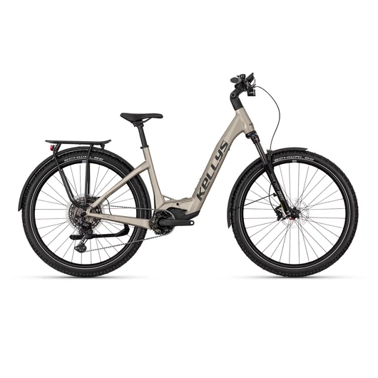KELLYS E-Cristy RS40 P Mocha Grey S 29" 725Wh kerékpár