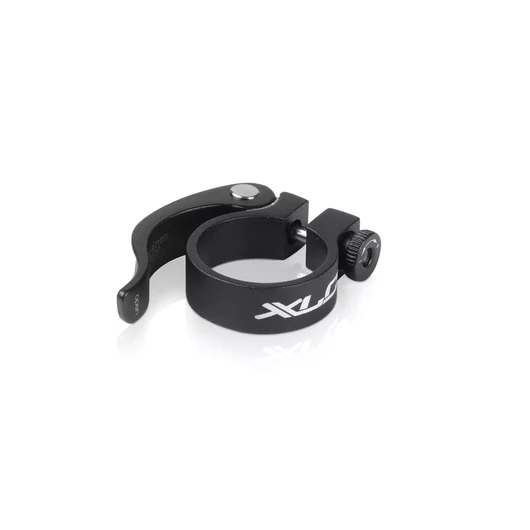 Nyeregcsőbilincs 34,9 mm fekete gyorszáras PC-L06